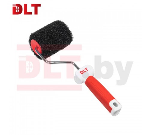 Валик для нанесения шпатлевки с бюгелем DLT 10 см, ворс 16 мм, нейлон, конус 3399