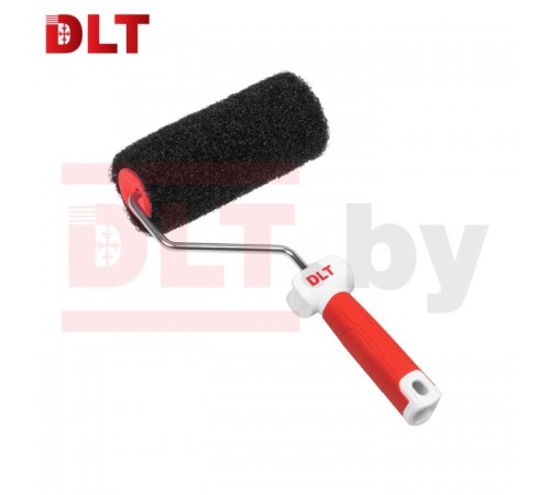 Валик для нанесения шпатлевки с бюгелем DLT 18 см, ворс 16 мм, нейлон, конус 3400