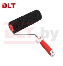 Валик для нанесения шпатлевки с бюгелем DLT 23 см, ворс 16 мм, нейлон, конус 3401