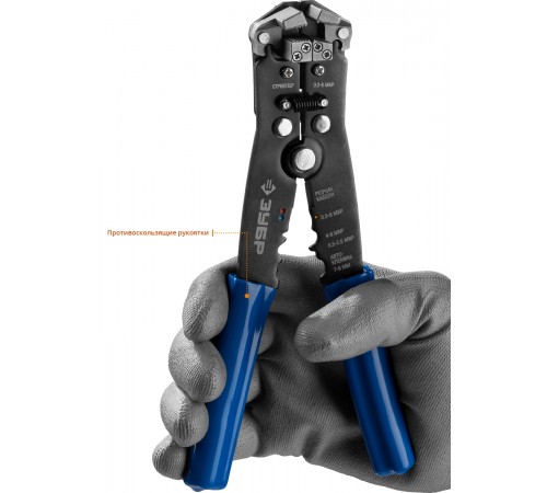 22641 Стриппер автоматический многофункциональный ЗУБР Профессионал ТТ-3, 0,2 - 6мм2