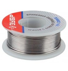 55422-100 Припой ЗУБР оловянно-свинцовый, 30% Sn / 70% Pb. 100 гр