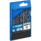 29621-H13 Набор сверл по металлу ЗУБР ПРОФ-В, 13 шт(1.5-6.5мм) сталь Р6М5, класс В