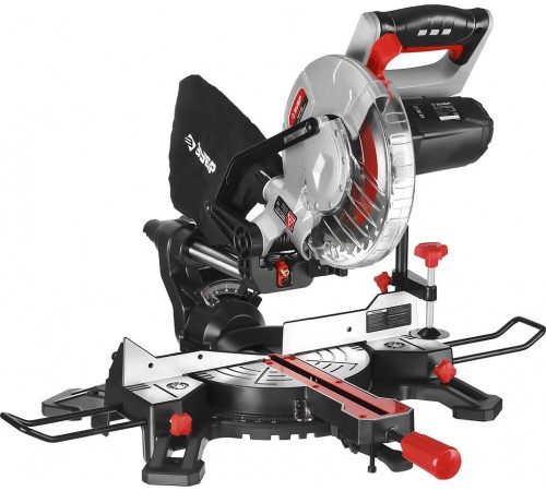 Пила торцовочная ЗУБР ЗПТ-210-1600 ПЛ с протяжкой, 210*30мм, 1600Вт