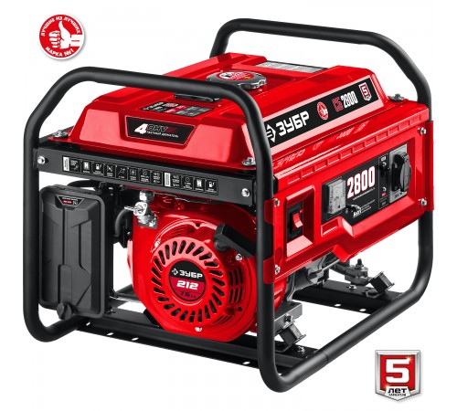 Генератор бензиновый ЗУБР СБ-2800
