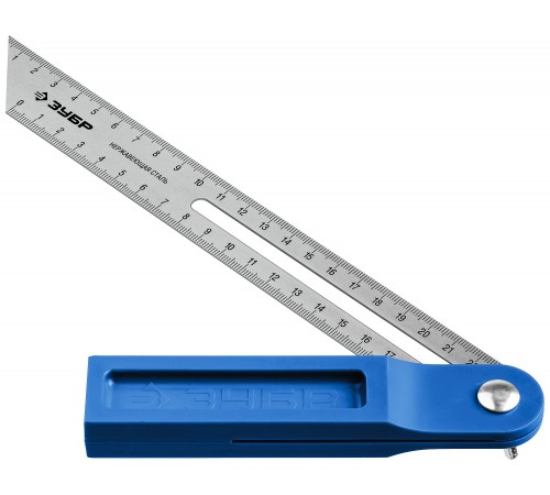 3428_z02 Малка ЗУБР 250мм пластиковы корпус, полотно с гравированной шкалой