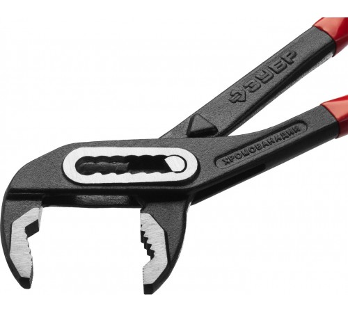 2242-24_z01 Клещи переставные ЗУБР Мастер Cr-V, 250 мм, высокомощный коробчатый шарнир