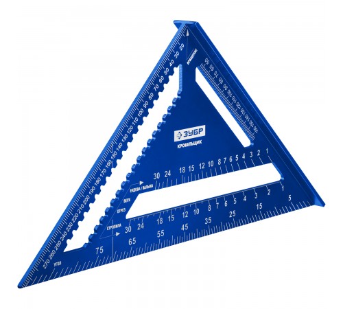 34391-30 Угольник ЗУБР универсальный кровельный 5 в 1 300мм