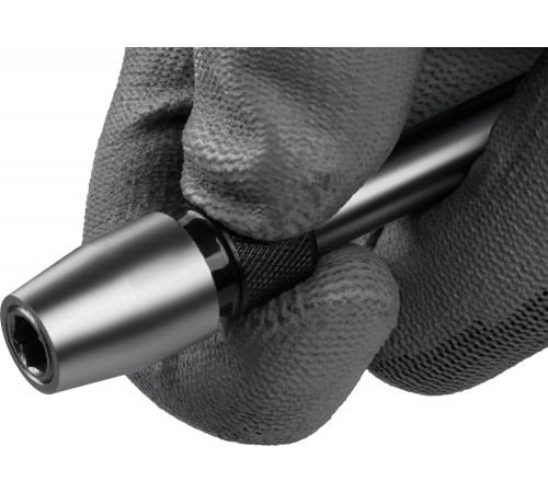 Хвостовик 1/4, HEX, 300мм удлинитель с быстросъёмным устройством для перовых свёрл 29508-300