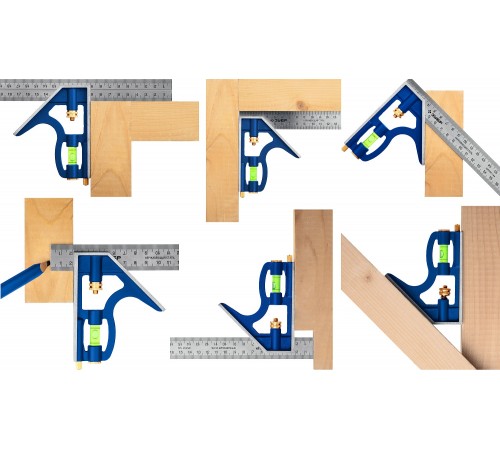 3436_z02 Угольник ЗУБР Профессионал комбинированный 300мм