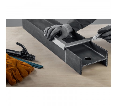 3465-30 Угольник ЗУБР Профессионал слесарный со стальным полотном 300х180мм