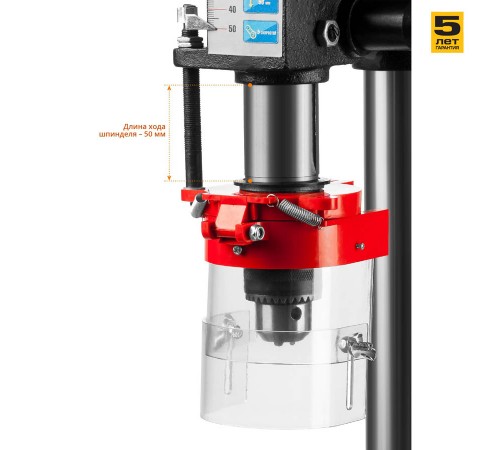 ЗСС-350 Станок вертикально-сверлильный, настольный ЗУБР 350ВТ, 13мм