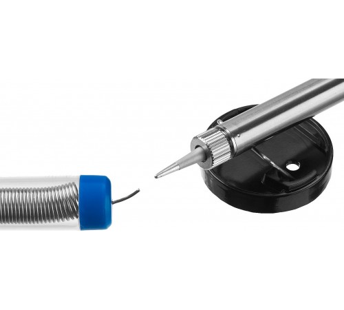 55402-40_z01 Паяльник ЗУБР ПРОФЕССИОНАЛ с двухкомпонентной рукояткой,  40Вт, конус