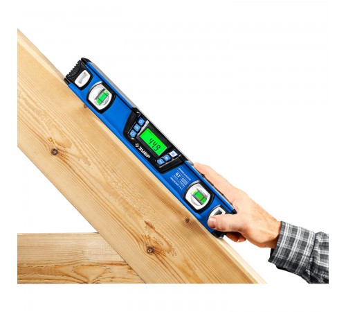 34286 Уровень-уклонометр ЗУБР Профессионал 400 мм