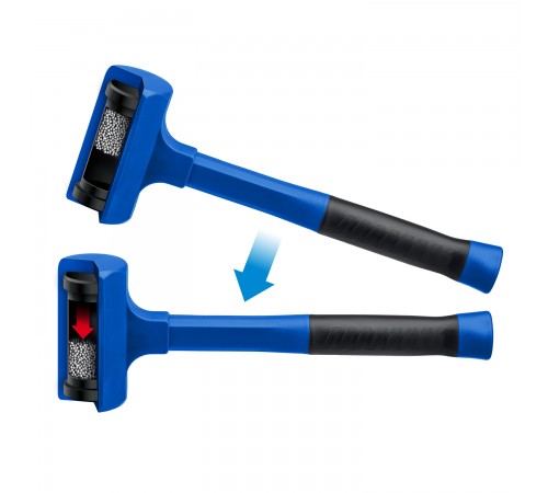 Молоток безынерционный ЗУБР Профессионал БМО, 42мм, 450г. 2049-450