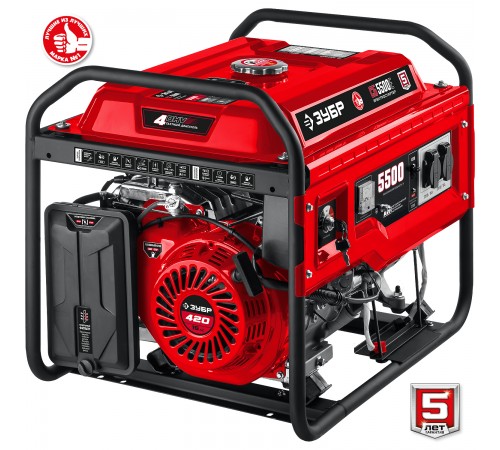 Генератор бензиновый ЗУБР СБ-5500Е