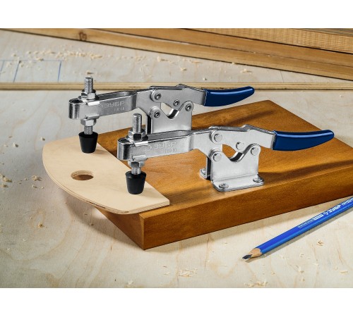 32222-1 Струбцина зажимная горизонтальная ЗУБР ГЗС-60 56/110 мм