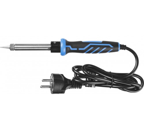 55402-60_z01 Паяльник ЗУБР ПРОФЕССИОНАЛ с двухкомпонентной рукояткой,  60Вт, конус