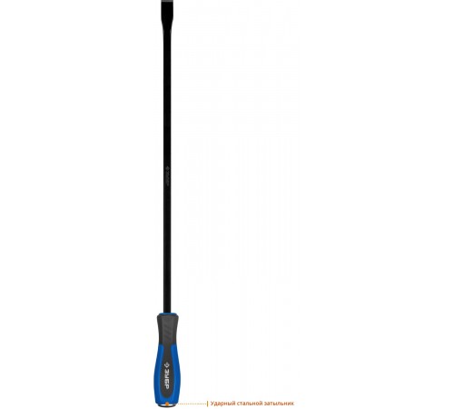 ЗУБР 600 мм, сталь 45, двухкомпонентная рукоятка, монтировка слесарная 2162-600_z01 Профессионал