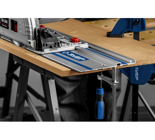 32333 Струбцина универсальная для направляющей шины, цельнокованая ЗУБР ППШ 60/160 мм