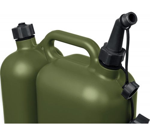 38367-7.5 Канистра ЗУБР ПРОФЕССИОНАЛ усиленная двухсекционная пластиковая 5+2,5л