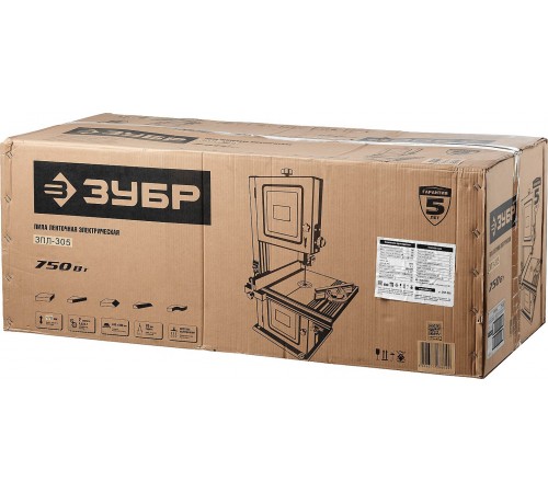 ЗПЛ-305 Пила ленточная ЗУБР  305мм 750Вт