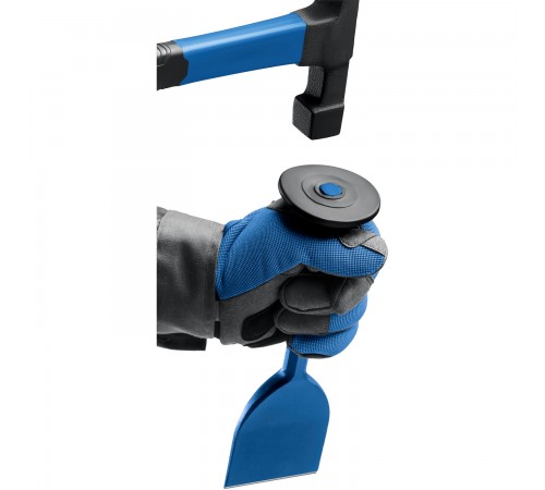 2123-75 Зубило-конопатка с протектором ЗУБР Профессионал 75х250 мм