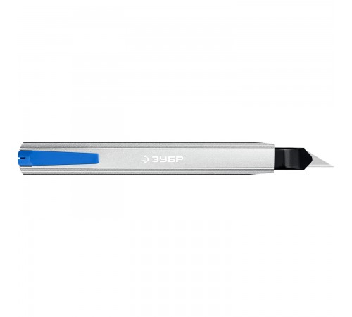 ЗУБР "ПРО-9А" металический нож с автостопом, лезвие 9мм 09152