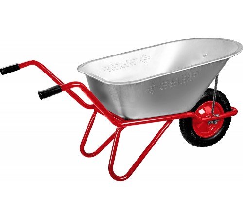 39962 Тачка садово-строительная одноколесная ЗУБР Т-11, 160 кг