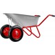 39952 Тачка садово-строительная двухколесная ЗУБР Т-21, 180 кг