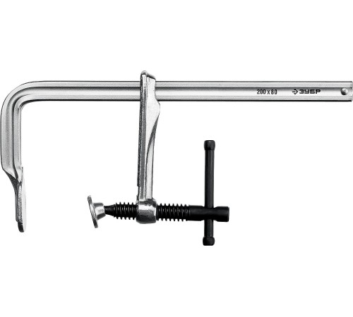 32157-080-200 Струбцина ЗУБР КС-200/80, тип F, 200/80мм