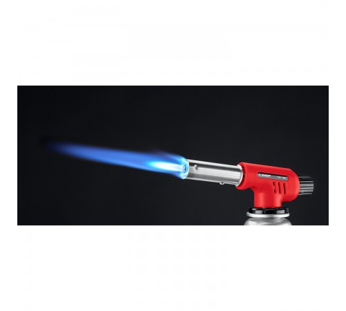 55554 Горелка газовая ЗУБР ГМ-150 с пьезоподжигом,на баллон с цанговым соединением,1300 С