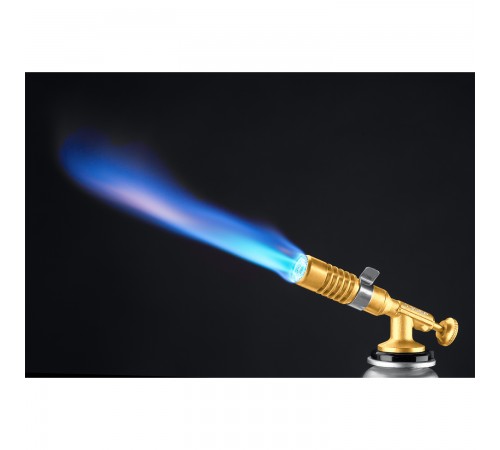 ЗУБР  ГРМ-200, 1300°C, цельнометаллическая, 2 в 1, газовая горелка на баллон с цанговым соединением, Профессионал (55556)