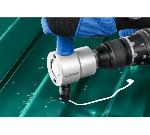 Насадка - ножницы ЗУБР Сверчок для листового металла 23293