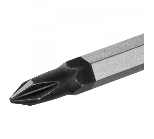 25272-1 Отвертка ЗУБР УДАРНИК ударная, сквозной Cr-V стержень с усилит. под ключ,PH1х75мм