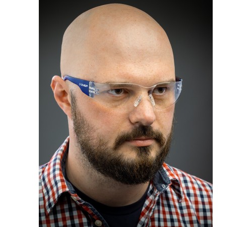 110487 Очки защитные прозрачные ЗУБР БАРЬЕР