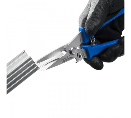 23215 Ножницы универсальныеЗУБР Мультирез  200мм технические