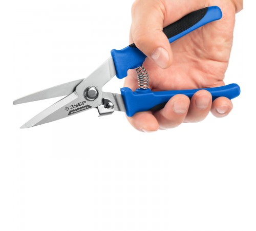 23215 Ножницы универсальныеЗУБР Мультирез  200мм технические