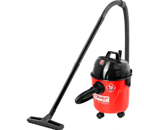 Пылесос хозяйственный ЗУБР ПУ-15-1200 М1