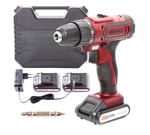 Шуруповерт аккумуляторный RedVerg RD-SD12L/2Y