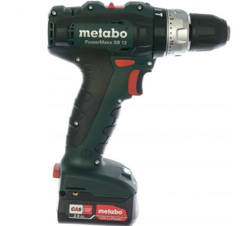 Шуруповерт аккумуляторный METABO PowerMaxx SB 12 601076500