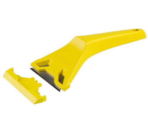 08507 Скребок STAYER PROFI  2в1, пластмассовый, тип лезвия А24, 60 мм