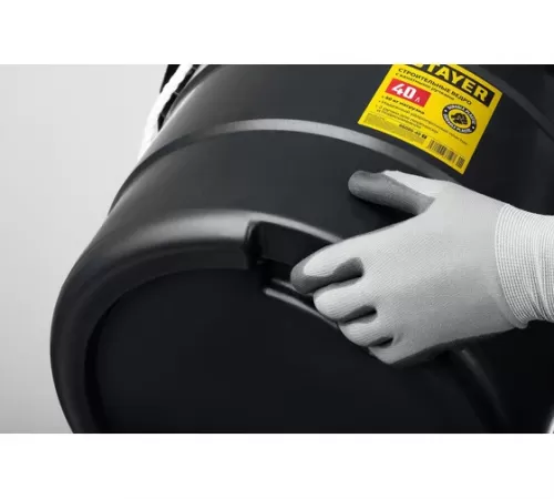 06085-40 Ведро строительное STAYER 40 л с канатными ручками,пластм,высокопр.