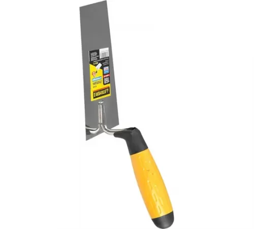 08291-16 Кельма STAYER PROFI, трапеция, нерж. полотно, 2-х компонентная рукоятка, 160мм