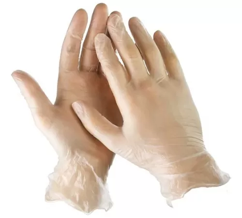 11208-S Перчатки STAYER MASTER виниловые экстратонкие, S, 10шт