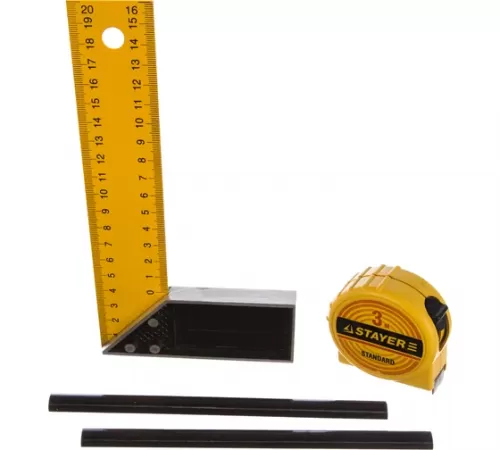 Набор для столярных работ, 5 предметов, STAYER STANDARD 15084-H5