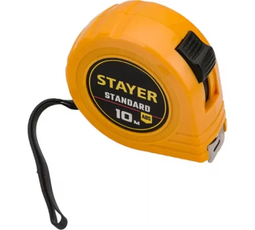 34014-10-25 Рулетка STAYER MaxTape 10м/25мм в ударопрочном корпусе