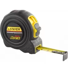 3410-05_z01 Рулетка STAYER AREX 5м/19мм в ударостойком корпусе с двумя фиксаторами