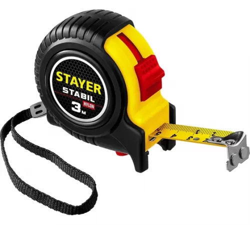 Рулетка STAYER Stabil, 3м х 16мм, с двухсторонней шкалой 34131-03_z02