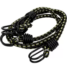 Шнур крепежный STAYER резиновый с двойным стальным крюком 60 см, d 8мм 40506-060