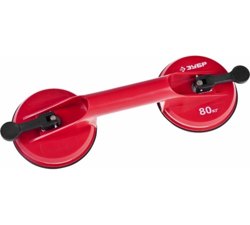 33724-2 Стеклодомкрат ЗУБР МАСТЕР пластмассовый, двойной, 80 кг